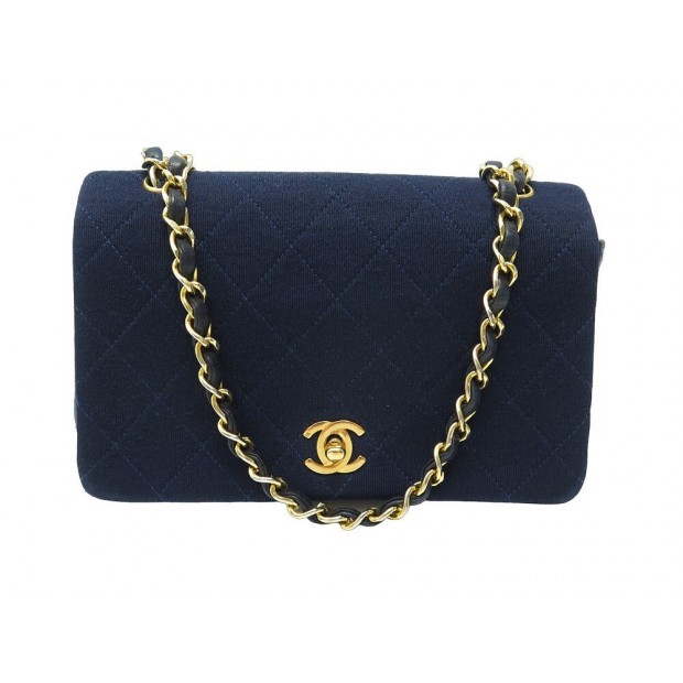 VINTAGE SAC A MAIN CHANEL FLAP BAG LOGO CC BANDOULIERE TOILE HANDBAG PURSE 5000€