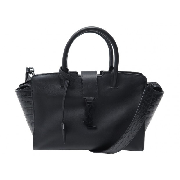 NEUF SAC A MAIN YVES SAINT LAURENT DOWNTOWN BABY BANDOULIERE CUIR HAND BAG 2000€