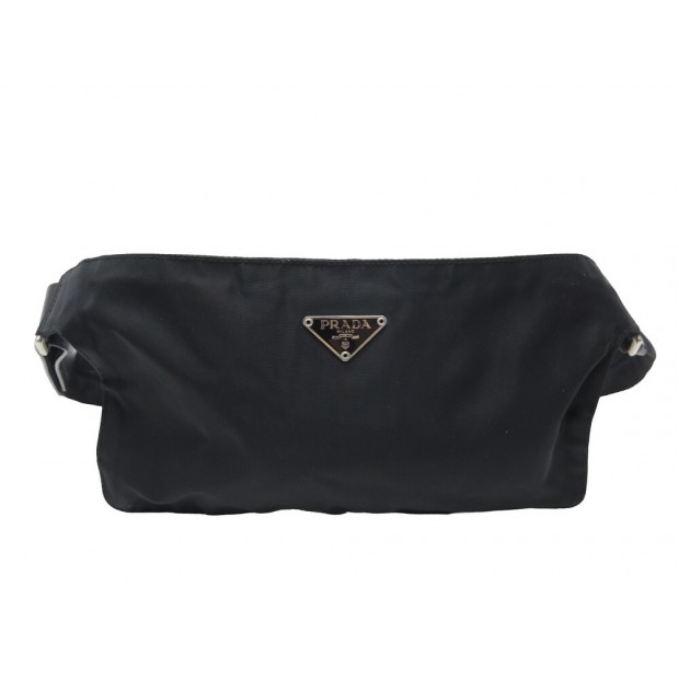 SAC A MAIN PRADA CEINTURE RE-NYLON NOIR BANANE BLACK BELT HAND BAG 1150€