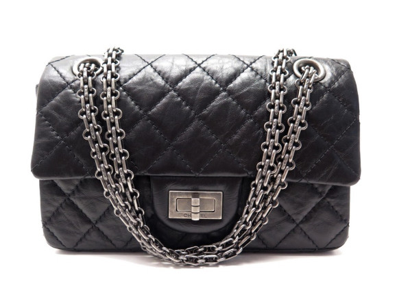  sac a main chanel mini 2.55 matelasse fermoir