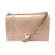 SAC A MAIN CHRISTIAN DIOR DIORAMA BANDOULIERE CUIR VERNIS BEIGE HANDBAG 3250€