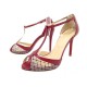 NEUF CHAUSSURES CHRISTIAN LOUBOUTIN LAGOULA ESCARPINS 36 CUIR DENTELLE SHOE 800€