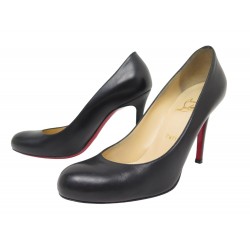 CHAUSSURES CHRISTIAN LOUBOUTIN SIMPLE PUMP 100 KID 3080378 37.5 ESCARPINS 695€