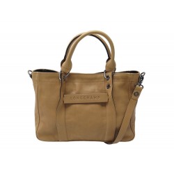 NEUF SAC A MAIN LONGCHAMP 3D MEDIUM 1115770542 BANDOULIERE CUIR HAND BAG 690€