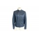 VESTE COLMAR RESEARCH EN CUIR 52 BLEU 