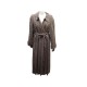 VINTAGE MANTEAU CHANEL PEIGNOIR AVEC CEINTURE P32031V19402 M 38 LAINE COAT 8000€