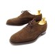 CHAUSSURES CHURCH'S BUCK 8.5G 42.5 RICHELIEU BOUT FLEURI DAIM MARRON SHOES 700€