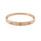 BRACELET CARTIER LOVE CRB6070217 17 CM EN OR ROSE 18K 10 DIAMANTS 0.96 CT 18500€