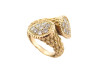 bague boucheron toi et moi serpent boheme 49 en or
