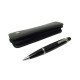 STYLO BILLE MONTBLANC BOHEME EN RESINE NOIRE BALLPOINT PEN + ETUI CASE 945€