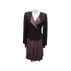 VINTAGE ENSEMBLE CHANEL VESTE + JUPE CACHEMIRE SOIE 38 M SET SKIRT JACKET 9300€