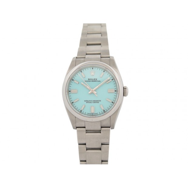 MONTRE ROLEX 126000 OYSTER PERPETUAL TIFFANY 36 MM AUTOMATIQUE ACIER WATCH