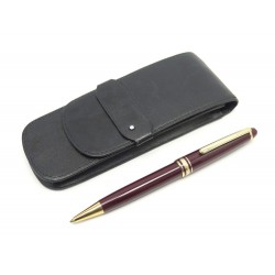 VINTAGE STYLO BILLE MONTBLANC MEISTERSTUCK CLASSIQUE DORE BORDEAUX ETUI PEN 855€