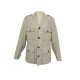 VESTE HERMES SAHARIENNE M 50 BLOUSON HOMME MANTEAU LIN BEIGE JACKET COAT 6000€