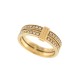 BAGUE ALLIANCE MAUBOUSSIN SUBTILE ETERNITE 52 OR JAUNE DIAMANTS BOITE RING 4216€