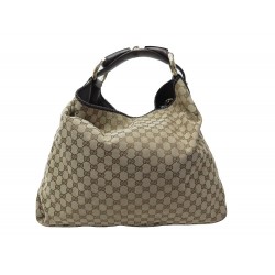 SAC A MAIN GUCCI 114900 HORSEBIT HOBO L TOILE MONOGRAMME GG CANVAS HANDBAG 2000€