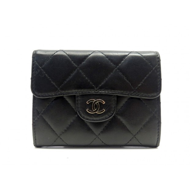 PORTE MONNAIE CHANEL TIMELESS EN CUIR MATELASSE LEATHER WALLET CARD HOLDER 730€