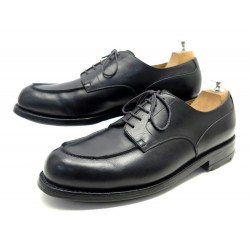 CHAUSSURES JM WESTON GOLF 641 DERBY 11.5D 45.5 EN CUIR NOIR LEATHER SHOES 850€