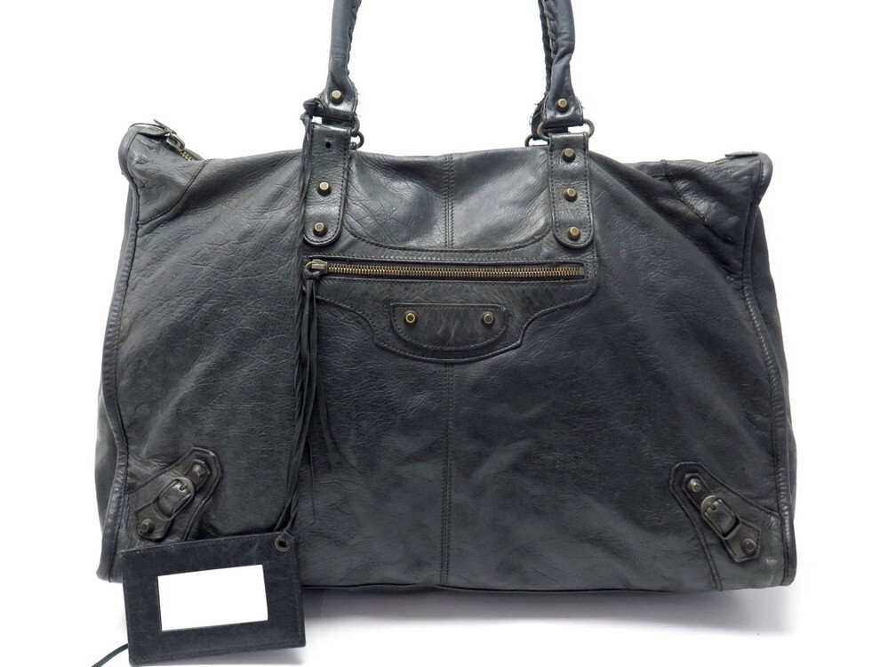 sac a main balenciaga city xl 110506 en cuir noir