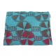 NEUF CHALE DIANE VON FURSTENBERG HOPI FOULARD CACHEMIRE ET SOIE BLEU SHAWL 270€