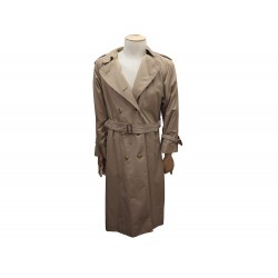 VINTAGE MANTEAU BURBERRYS TRENCH LONG G42045/1 52 L IMPERMEABLE BEIGE COAT 1850€