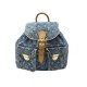 SAC A DOS LOUIS VUITTON M95056 GM EN TOILE MONOGRAM DENIM BLUE BACKPACK BAG