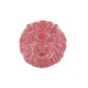 NEUF BROCHE CHANEL TETE DE LION A58111Y02018 EN RESINE ROSE 22.3 GR PINK BROOCH