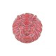 NEUF BROCHE CHANEL TETE DE LION A58111Y02018 EN RESINE ROSE 22.3 GR PINK BROOCH