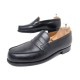 CHAUSSURES JM WESTON MOCASSINS 180 08D 42 CUIR NOIR BLACK LEATHER SHOES 750€