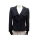 VESTE CHANEL CINTREE TAILLEUR P28170V18378 EN SOIE 38 M SILK JACKET VEST 5000€