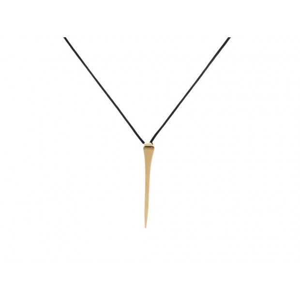 COLLIER PENDENTIF HERMES CLOU DE FORGE OR JAUNE 18K GOLD PENDANT NECKLACE 4900€