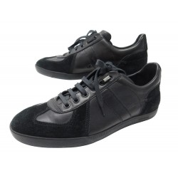 CHAUSSURES DIOR HOMME BASKETS B01 SNDC3900_N0N0 41 CUIR NOIR LEATHER SHOES 790€