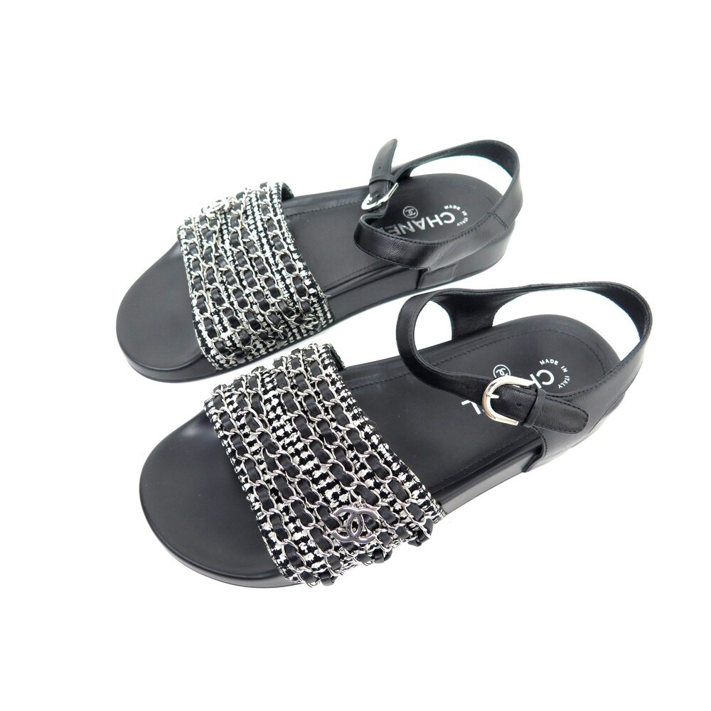 Women Shoes Women Flat Rhinestone Slippers Open Toe Sandals Girls