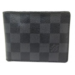 LOUIS VUITTON Damier Graphite Pince Money Clip Wallet from Japan