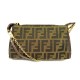 NEUF SAC A MAIN FENDI TOBACCO ZUCCA MINI POCHETTE 8M026 TOILE HAND BAG 630€