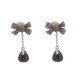 BOUCLES D'OREILLES POMELLATO FOREVER ONYX DIAMANTS NOIRS EARRINGS 5250€