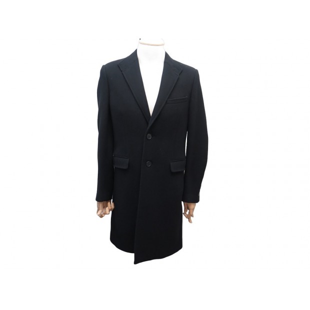 NEUF MANTEAU SAINT LAURENT LONG 393655 50 M EN LAINE HEDI SLIMANE COAT 2990€