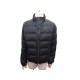 MANTEAU PRADA DOUDOUNE A EMPIECEMENTS EN CUIR SGH983 L 52 BLOUSON JACKET 2000€