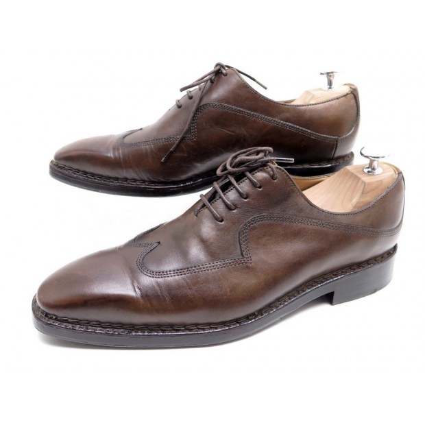 CHAUSSURES BOWEN RICHELIEU 6.5 40.5 EN CUIR MARRON BROWN LEATHER SHOES 345€