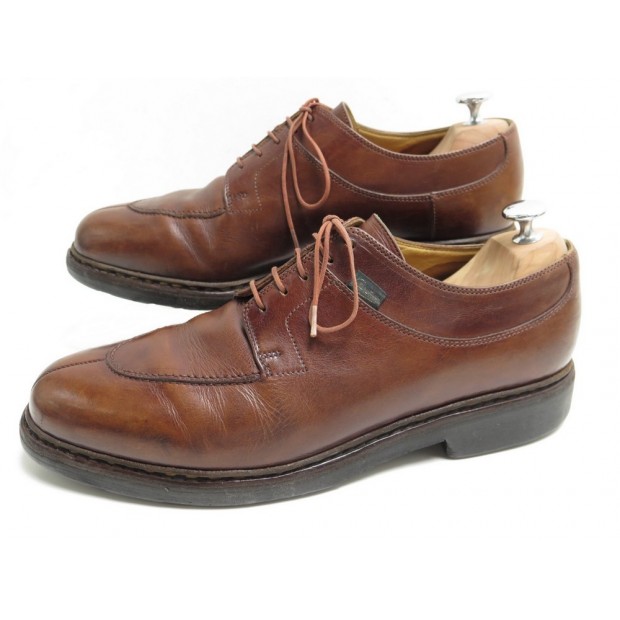 CHAUSSURES PARABOOT AVIGNON DERBY 9.5 43.5 EN CUIR COUSU NORVEGIEN SHOES 345€