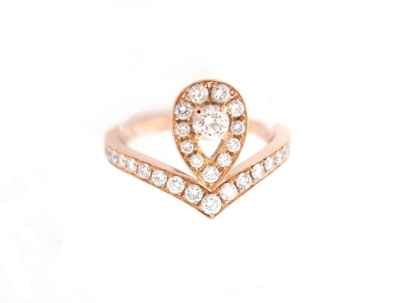 bague chaumet josephine aigrette 083511 t52 en or rose