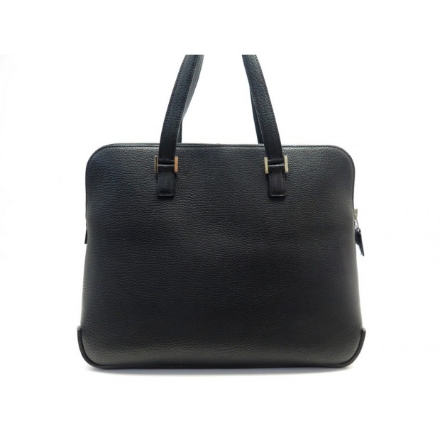 NEUF SAC A MAIN HERMES ESCAPADE EN CUIR NOIR NEW BLACK LEATHER HANDBAG 4600€