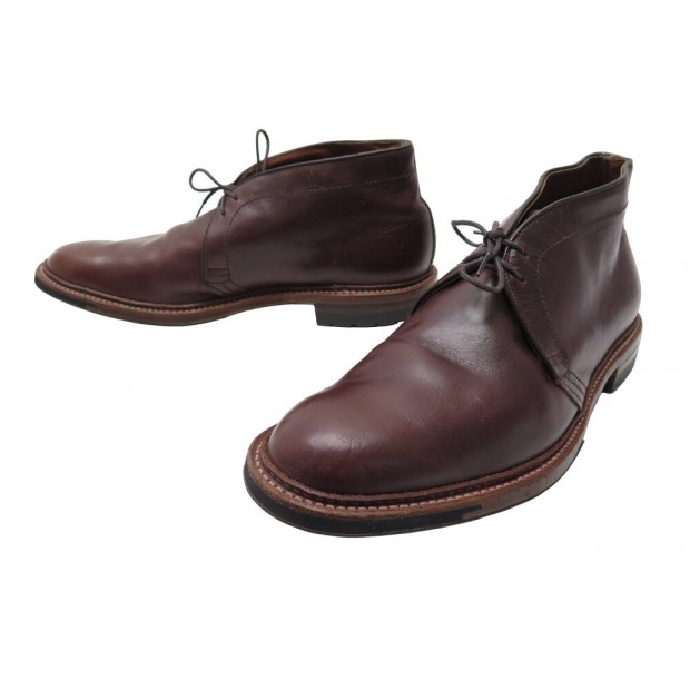 CHAUSSURES ALDEN 13781C BOTTINES CHUKKA 11.5 45.5 CUIR MARRON CHROMEXCEL 675€