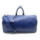 SAC A MAIN LOUIS VUITTON KEEPALL 50 CUIR TAIGA BLEU BANDOULIERE VOYAGE BAG 2900€