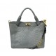 SAC A MAIN MARNI 2WAY EN CUIR DE PYTHON GRIS GREY LEATHER HAND BAG PURSE