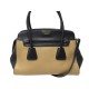 SAC A MAIN PRADA BN2580 EN CUIR GRAINE CAMEL & NOIR BANDOULIERE HAND BAG 2575€