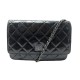 SAC A MAIN WALLET ON CHAIN 2.55 CHANEL EN CUIR VERNIS BANDOULIERE WOC BAG 3800€