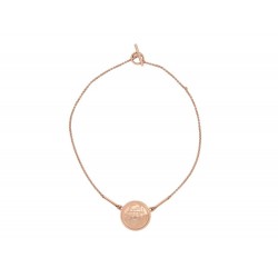 COLLIER HERMES EX-LIBRIS GM H222311B00SH 38 OR ROSE 18K GOLD NECKLACE 5400€