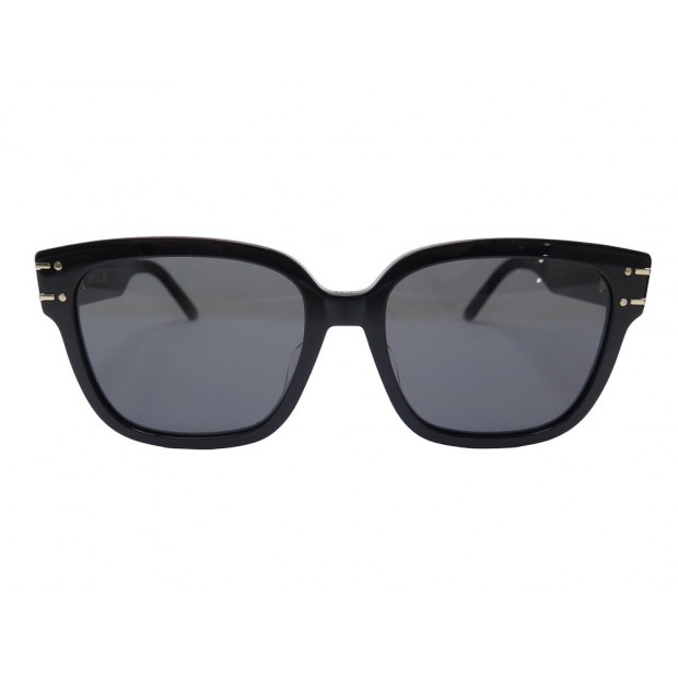 LUNETTES DE SOLEIL DIOR SIGNATURE S7F PLASTIQUE NOIR BLACK SUNGLASSES 500€