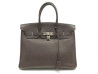 sac a main hermes birkin 35 en cuir togo marron 2004